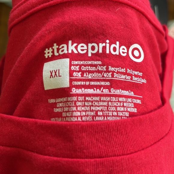 Unisex Plus size Pride Tshirt NWT 2xl - Picture 6 of 6